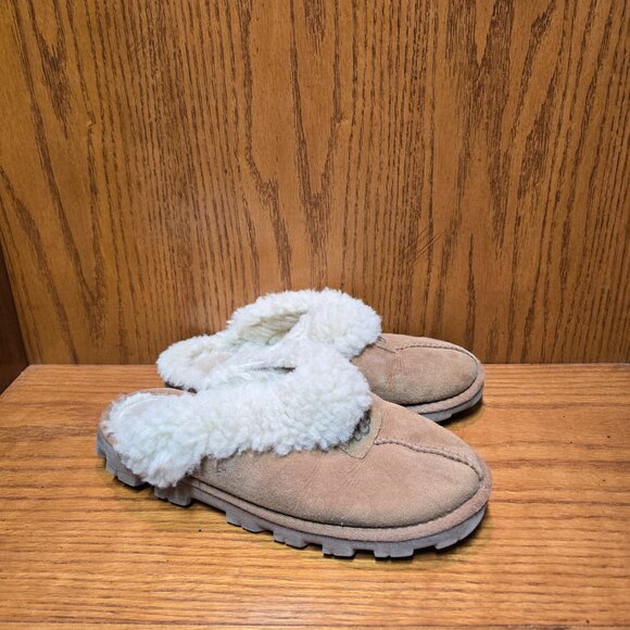 UGG Women's Coquette Slipper Shoes, Chestnut Brown, Size 7 - Picture 2 of 7